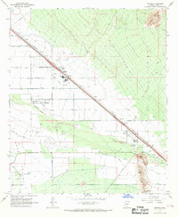 Marana 1967 topographic map thumbnail