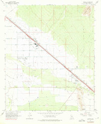 Marana 1967 topographic map thumbnail