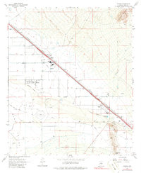 Marana 1967 topographic map thumbnail