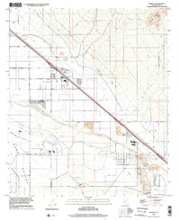 Marana 1996 topographic map thumbnail