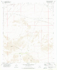 Margies Peak 1973 topographic map thumbnail