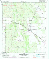 Maricopa 1952 topographic map thumbnail