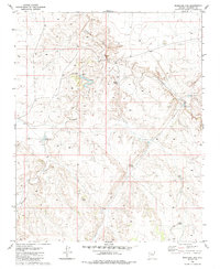 Markham Dam 1980 topographic map thumbnail