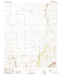 Maroney Well 1988 topographic map thumbnail