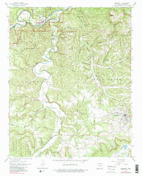 Marshall 1962 topographic map thumbnail