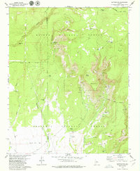 Matterhorn 1979 topographic map thumbnail