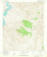 Maverick Mountain 1964 topographic map thumbnail