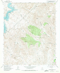 Maverick Mountain 1964 topographic map thumbnail