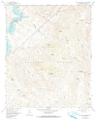 Maverick Mountain 1964 topographic map thumbnail