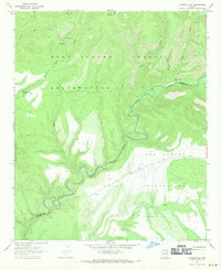 Maverick SW 1967 topographic map thumbnail