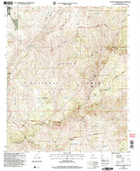 McDonald Mountain 2004 topographic map thumbnail