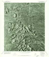 McDowell Peak 1971 topographic map thumbnail