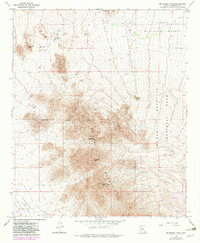 McDowell Peak 1965 topographic map thumbnail