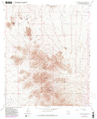 McDowell Peak 1965 topographic map thumbnail