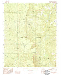 McFadden Peak 1986 topographic map thumbnail