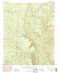 McFadden Peak 1986 topographic map thumbnail