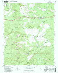 McLellan Reservoir 1979 topographic map thumbnail