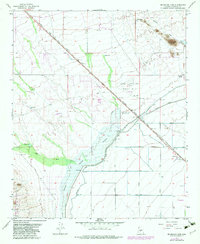 McMicken Dam 1957 topographic map thumbnail