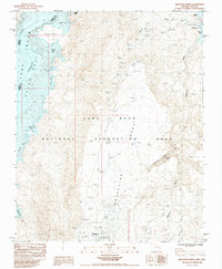 Meadview North 1984 topographic map thumbnail