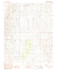 Meadview South 1989 topographic map thumbnail