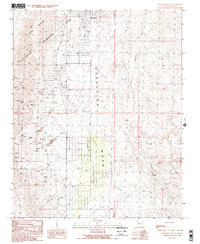Meadview South 1989 topographic map thumbnail
