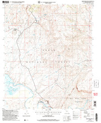 Meddler Wash 2004 topographic map thumbnail
