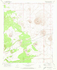 Merriam Crater 1969 topographic map thumbnail