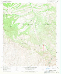 Mescal Warm Spring 1968 topographic map thumbnail
