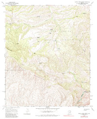 Mescal Warm Spring 1968 topographic map thumbnail