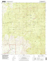 Mica Mountain 1996 topographic map thumbnail