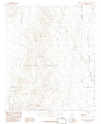 Middle Mountains North 1986 topographic map thumbnail