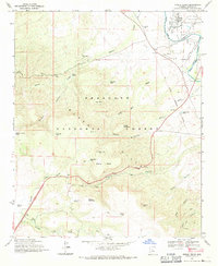 Middle Verde 1969 topographic map thumbnail
