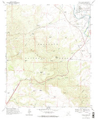 Middle Verde 1969 topographic map thumbnail
