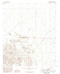 Midway NW 1986 topographic map thumbnail