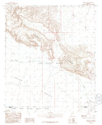 Midway SW 1986 topographic map thumbnail