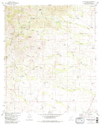 Mildred Peak 1979 topographic map thumbnail
