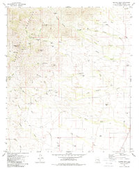 Mildred Peak 1979 topographic map thumbnail