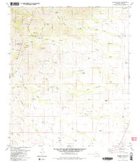 Mildred Peak 1979 topographic map thumbnail