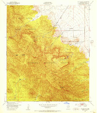 Miller Peak 1948 topographic map thumbnail