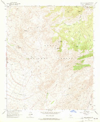 Mine Mountain 1963 topographic map thumbnail