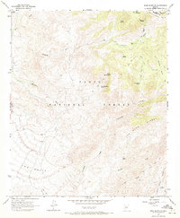 Mine Mountain 1963 topographic map thumbnail