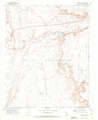 Moenave SE 1969 topographic map thumbnail