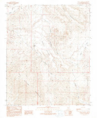 Mohave Springs 1990 topographic map thumbnail