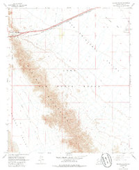 Mohawk Mts NW 1965 topographic map thumbnail