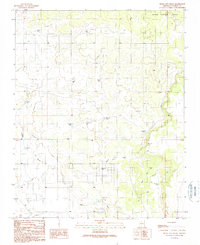 Molly Ann Draw 1989 topographic map thumbnail