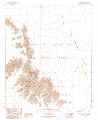 Monreal Well 1990 topographic map thumbnail