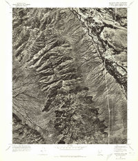 Montezuma Peak 1971 topographic map thumbnail