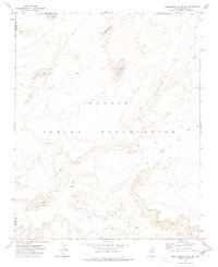 Montezumas Chair NW 1972 topographic map thumbnail