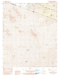 Monument Bluff 1990 topographic map thumbnail