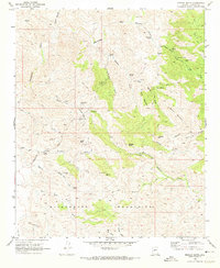 Morgan Butte 1969 topographic map thumbnail